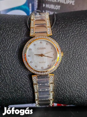 Citizen Silhouette Crystal Eco-Drive női karóra Új 2 év garanciával