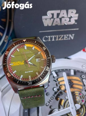 Citizen Star Wars Boba Fett Limitált kiadás AW1597-05W férfi karóra