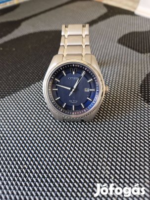 Citizen Super Titanium AW1240-57L férfi karóra zafír üveg, Ecodrive