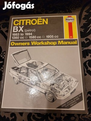 Citroën bx szerelési  kézi könyv!