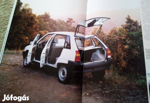 Citroen AX (1987) prospektus, katalógus