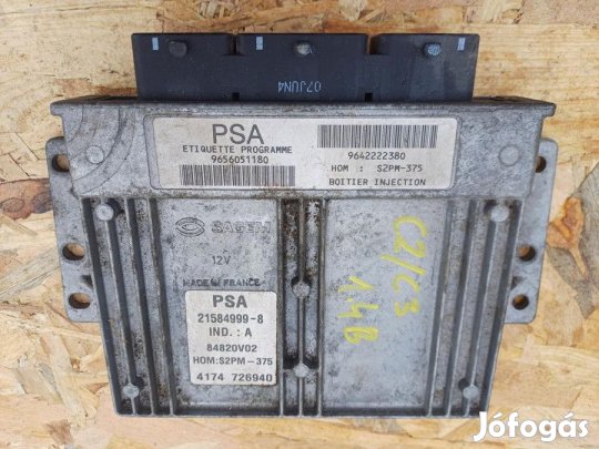 Citroen C3 (2002-2008)  1.4 Benzines Motorvezérlő