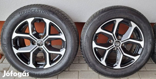Citroen C3 felnik Bridgestone gumikkal