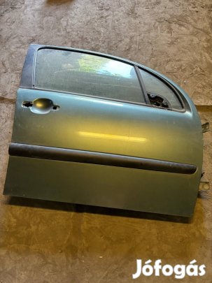 Citroen C3 jobb első ajtó zöld 