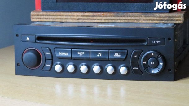 Citroen C4 Peugeot gyári cd rádió autórádió