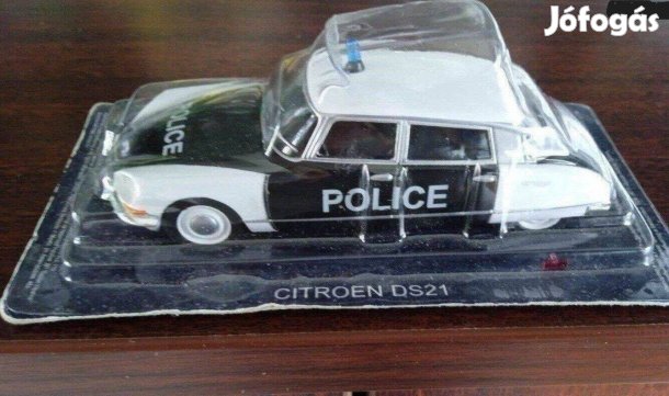 Citroen DS21 - Police FR rendör kisauto modell 1/43 Eladó