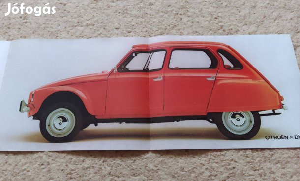 Citroen Dyane prospektus, katalógus