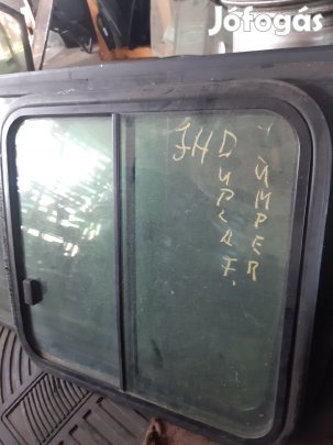 Citroen Jumper 02-06 Jobb Hátsó Lejáró Ablaküveg
