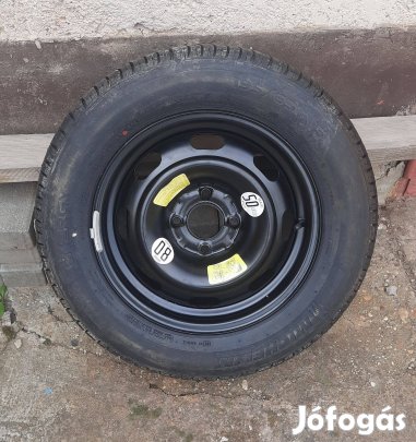 Citroen Peugeot 4x108 gyári pótkerék + emelő