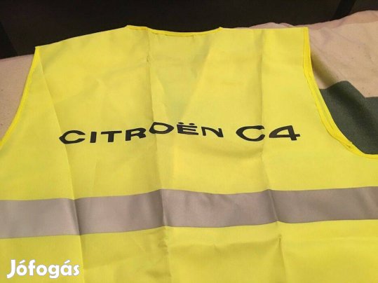 Citroen sárga láthatósági mellény