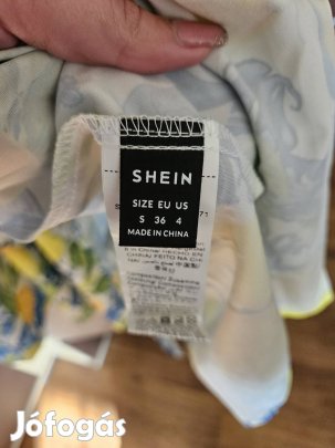 Citrom mintás nyári ruha ? könnyű, nőies fazon