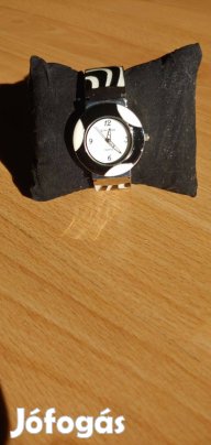 City TIME quartz óra fekete / fehér