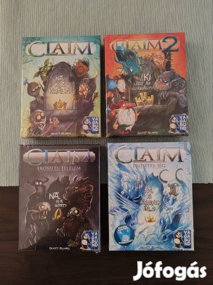 Claim 4db bontatlan társasjáték 