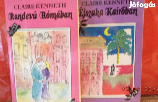 Claire Kenneth 2 regénye - sorozat