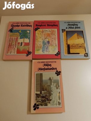 Claire Kenneth könyvek 4 db
