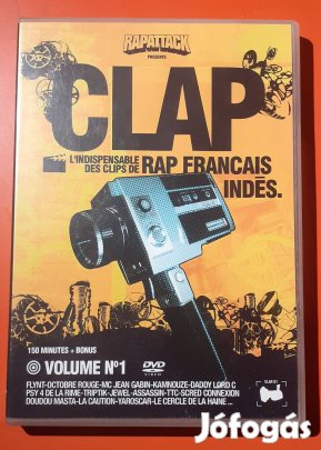 Clap francia Rap klipek DVD / Hip Hop