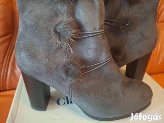 Clara Barson velúr térdcsizma eladó csökkentett áron - 40