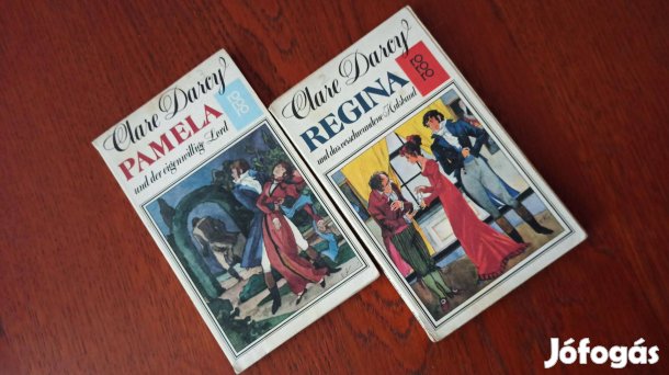 Clare Darcy romantikus regények német nyelven