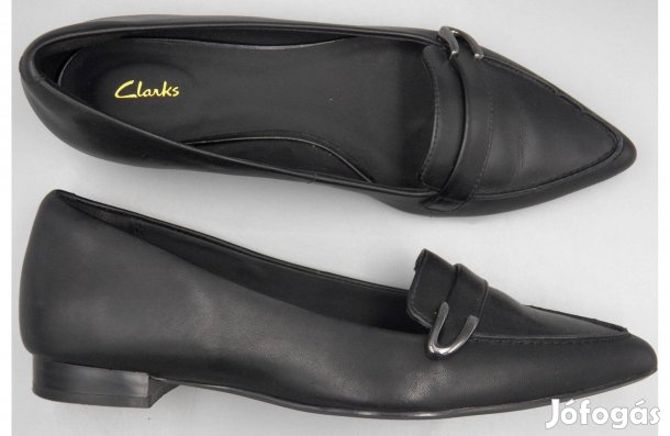 Clarks bőr belebújós cipő, 39 / 39,5