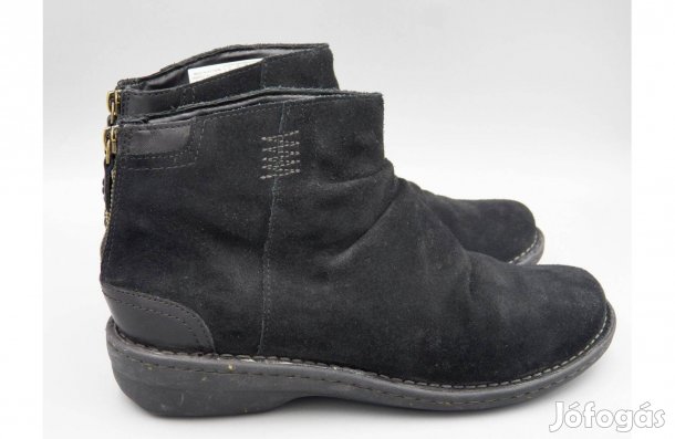 Clarks velúrbőr bélelt bokacsizma, 42 -es, női