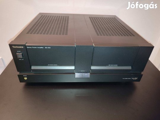 Class AA Technics SE-A50 twin mono végfok erősítő High END!