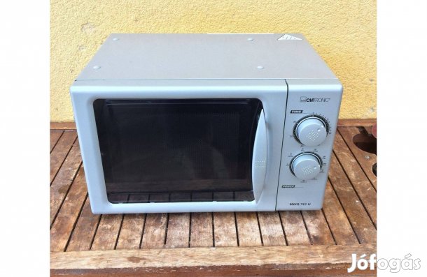 Clatronic Digitális Grilles Mikró Mikrohullámú Sütő Szürke