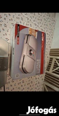 Clatronic WA 3607 dupla gofrisütő (eredeti dobozában)