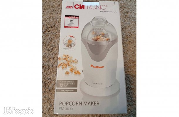 Clatronic popcorngép PM 3635 új