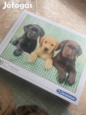 Clementoni 1000 db os kutyás puzzle