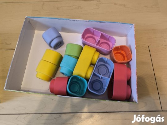 Clementoni Clemmy Soft építőkockák