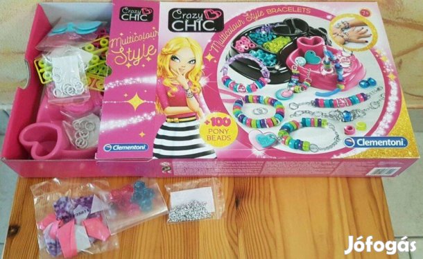Clementoni Crazy Chic ékszerkészítő készlet