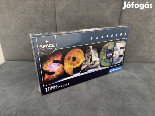 Clementoni Panorama Space 1000 db-os puzzle kirakó NASA Collection