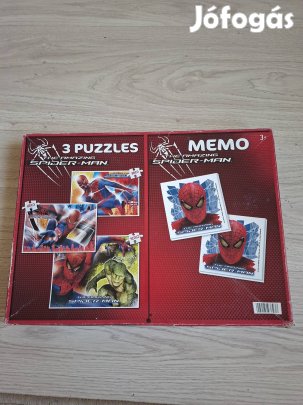 Clementoni Pókemberes puzzle és memoria játék