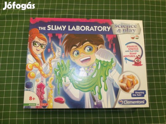 Clementoni Slime készítése laboratórium Tudományos játékszett