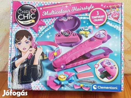 Clementoni hajfestő, csatkészítő készlet/Multicolour Hairstyl
