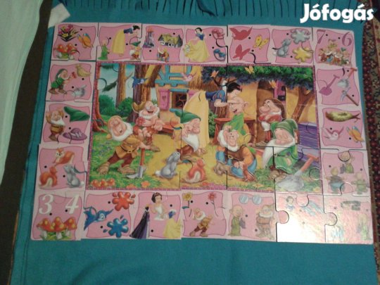 Clementoni interaktiv puzzle, Hófehérke