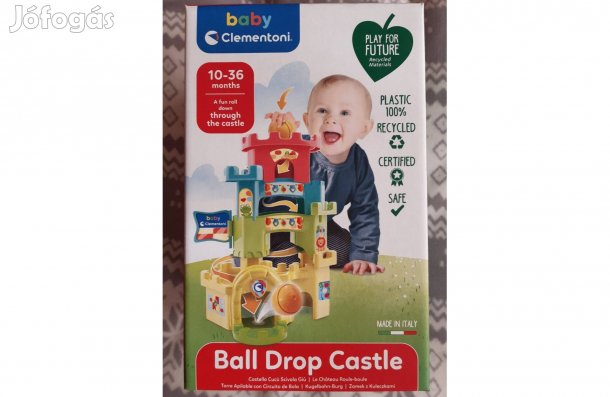 Clementoni labdás kastélyos építőjáték, 10-36 hó
