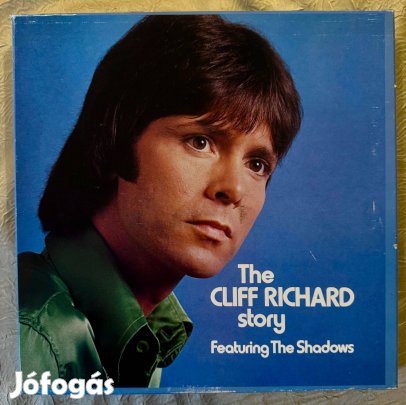 Cliff Richard The Cliff Richard Story angol box set bakelit hanglemez