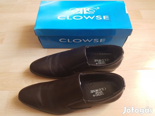 Clowse barna alkalmi férfi cipő 44-es