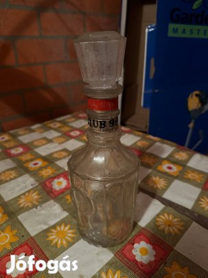 Club 99 retro whiskey üveg