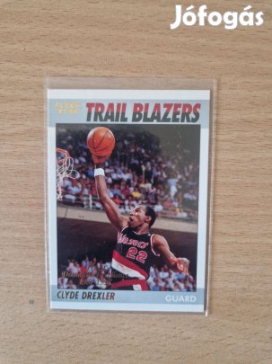 Clyde Drexler Fleer 1997-98 Trail Blazers #2of12 kosaras kártya