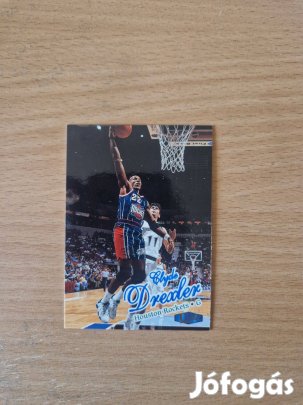 Clyde Drexler Fleer Ultra 1997-98 #119 kosaras kártya