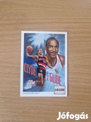 Clyde Drexler Upper Deck 1991-92 #98 kosaras kártya