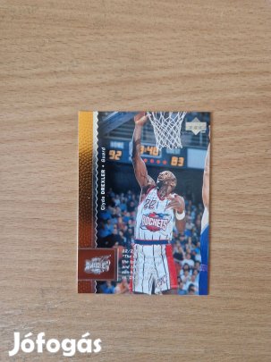 Clyde Drexler Upper Deck 1996-97 #44 kosaras kártya