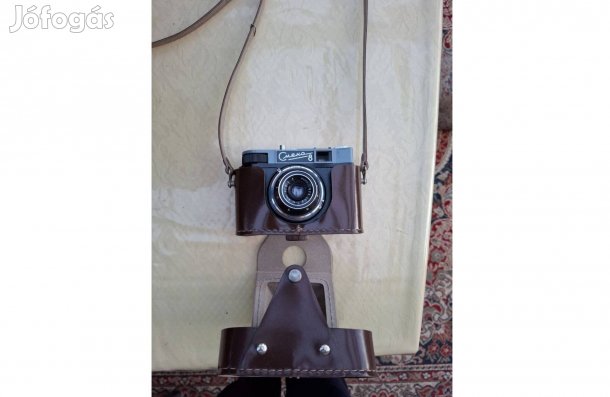 Cmena fényképező tokjában