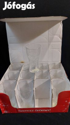 Coca_COLA Merry Christmas pohár 12 db, új