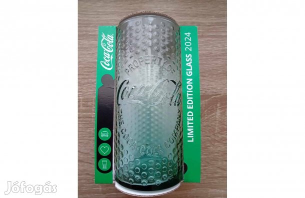 Coca-Cola Mc Donalds 2024 ( zöld színű ) pohár eladó!