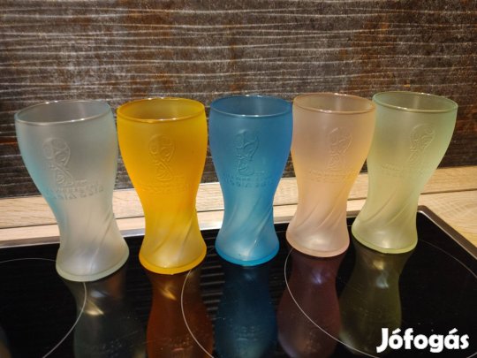 Coca Cola Russia poharak 2500Ft/db