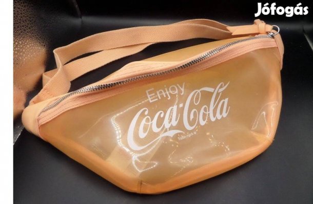 Coca Cola (eredeti) női átlátszó övtáska