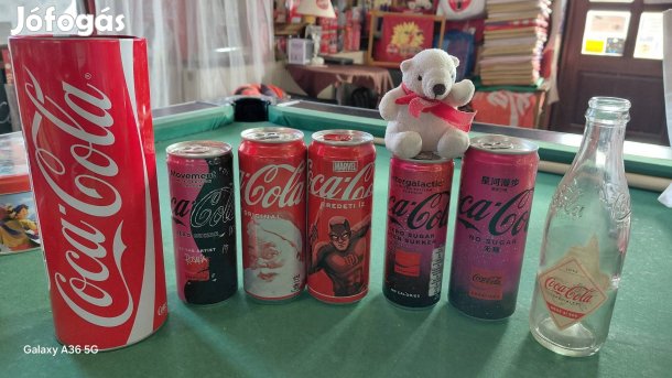 Coca Cola gyűjteményi darabok